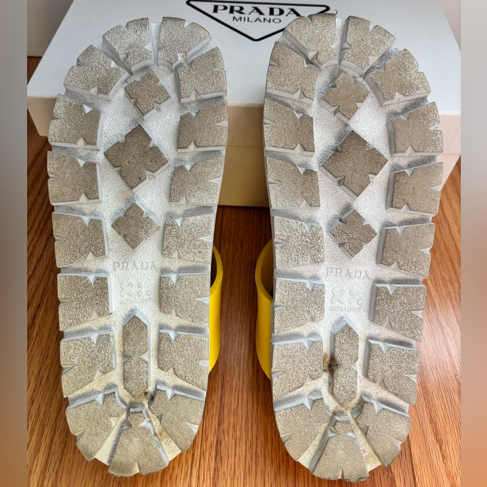 Prada rubber sandal - Birkenstock style - Picture 6 of 8